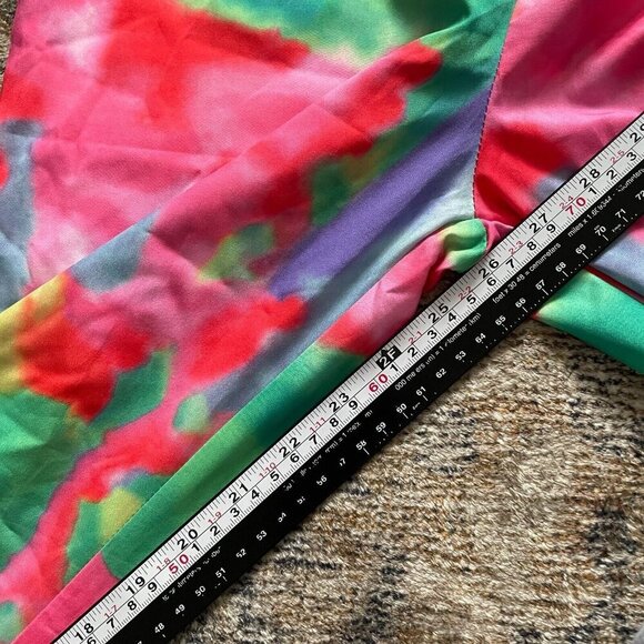 Beginning Boutique NWT Madilyn Rainbow Pant Women M Groovy Rave Disco 70s Hippie - Picture 11 of 14